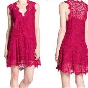 EUC Free People lace tunic